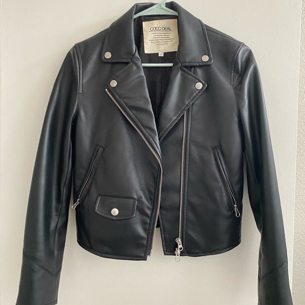 leather jacket from Japanese luxury brand coco deal